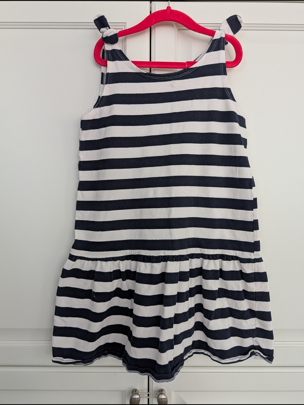 5/$35 H&M Striped Sleeveless Dress – Girls Size 8–10Y